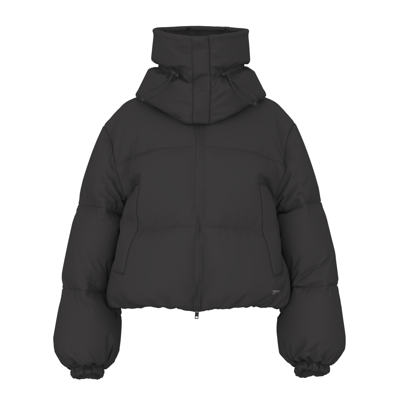 New Balance Women's NB GREY Cropped Down Jacket