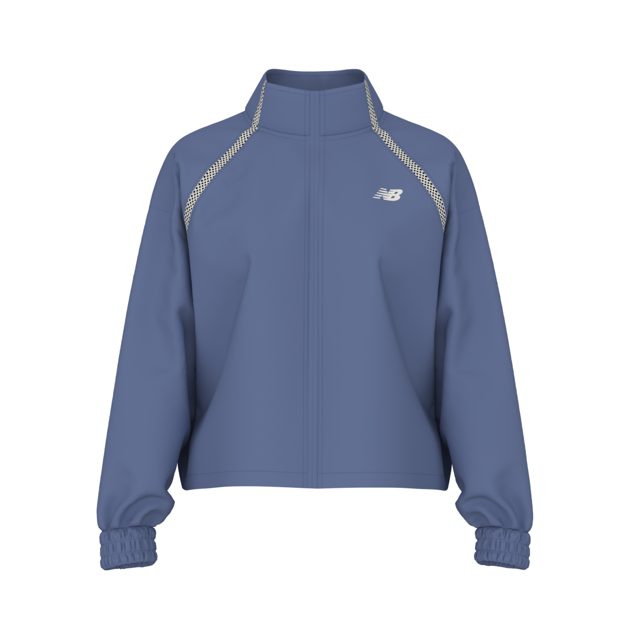 New Balance Women's Trackside Woven Jacket - Rainshadow