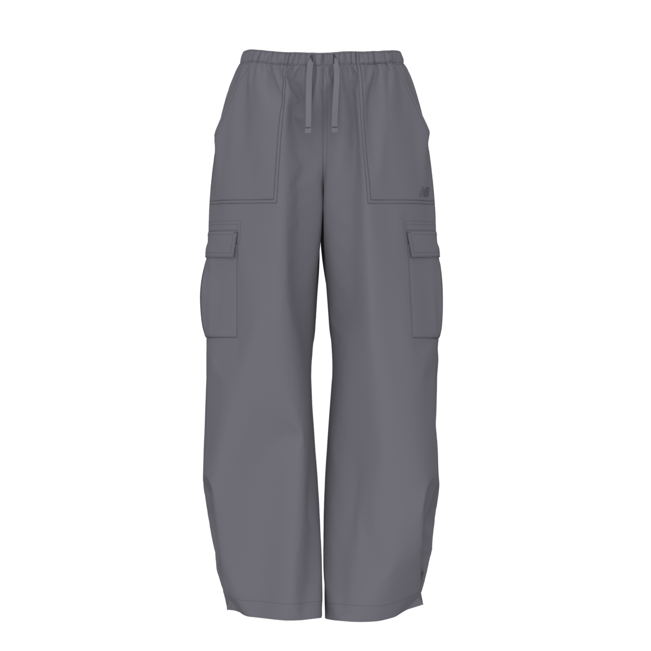 New Balance Women's Woven Cargo Pant - Off-Line Grey