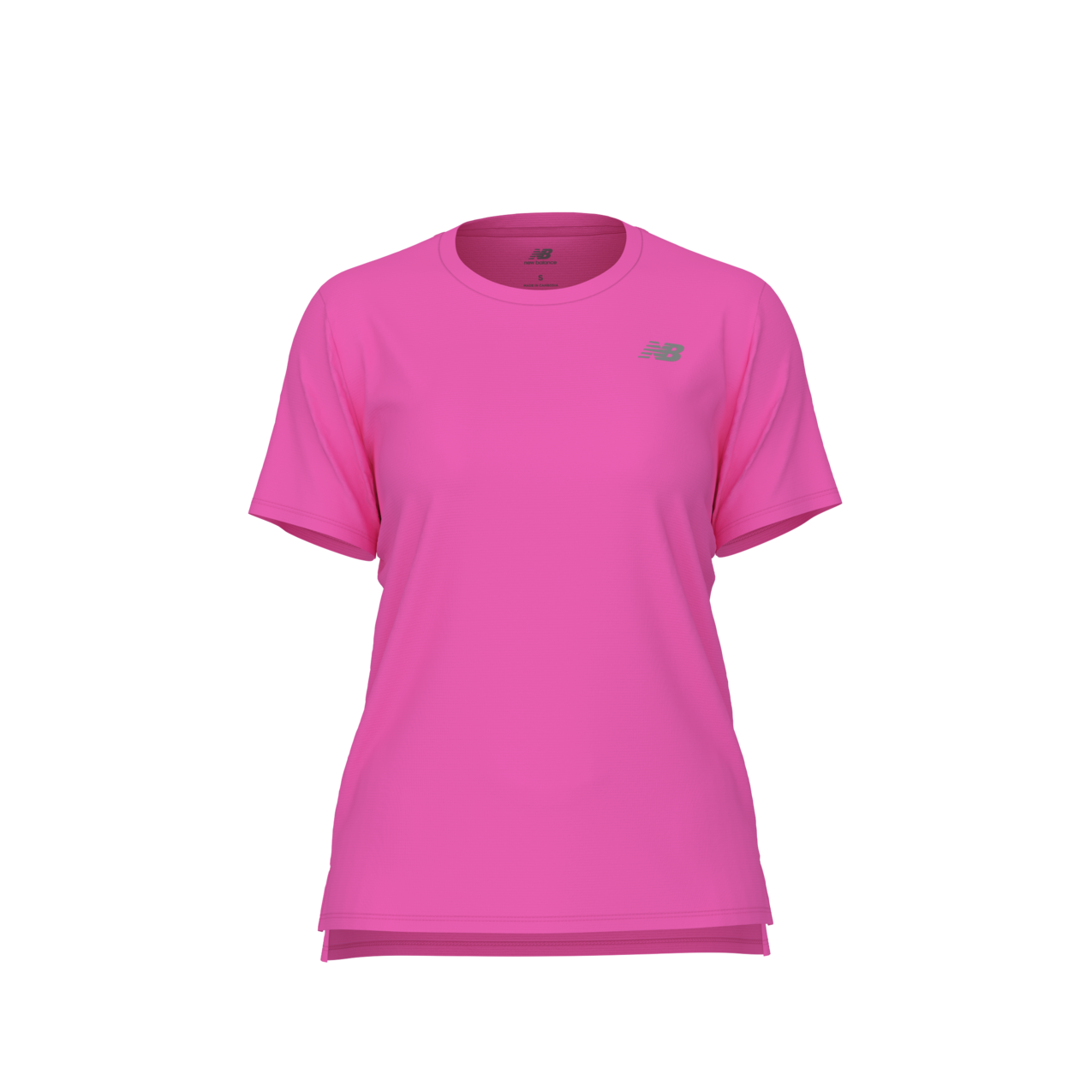 New Balance Women's Sport Essential T-Shirt - Pink Heat