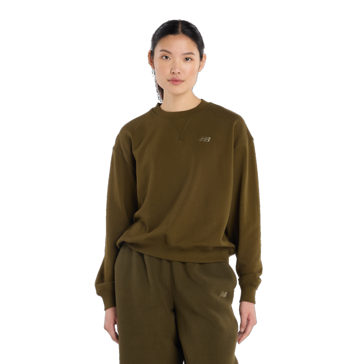 New Balance Women's Athletics French Terry Crew