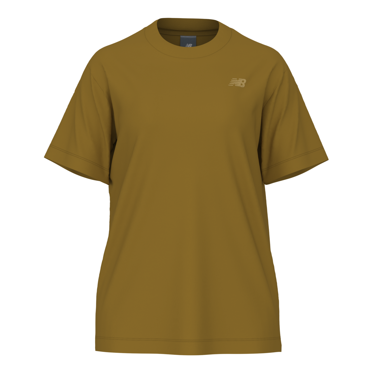 New Balance Women's Athletics Jersey T-Shirt (2026) - Basil Oil