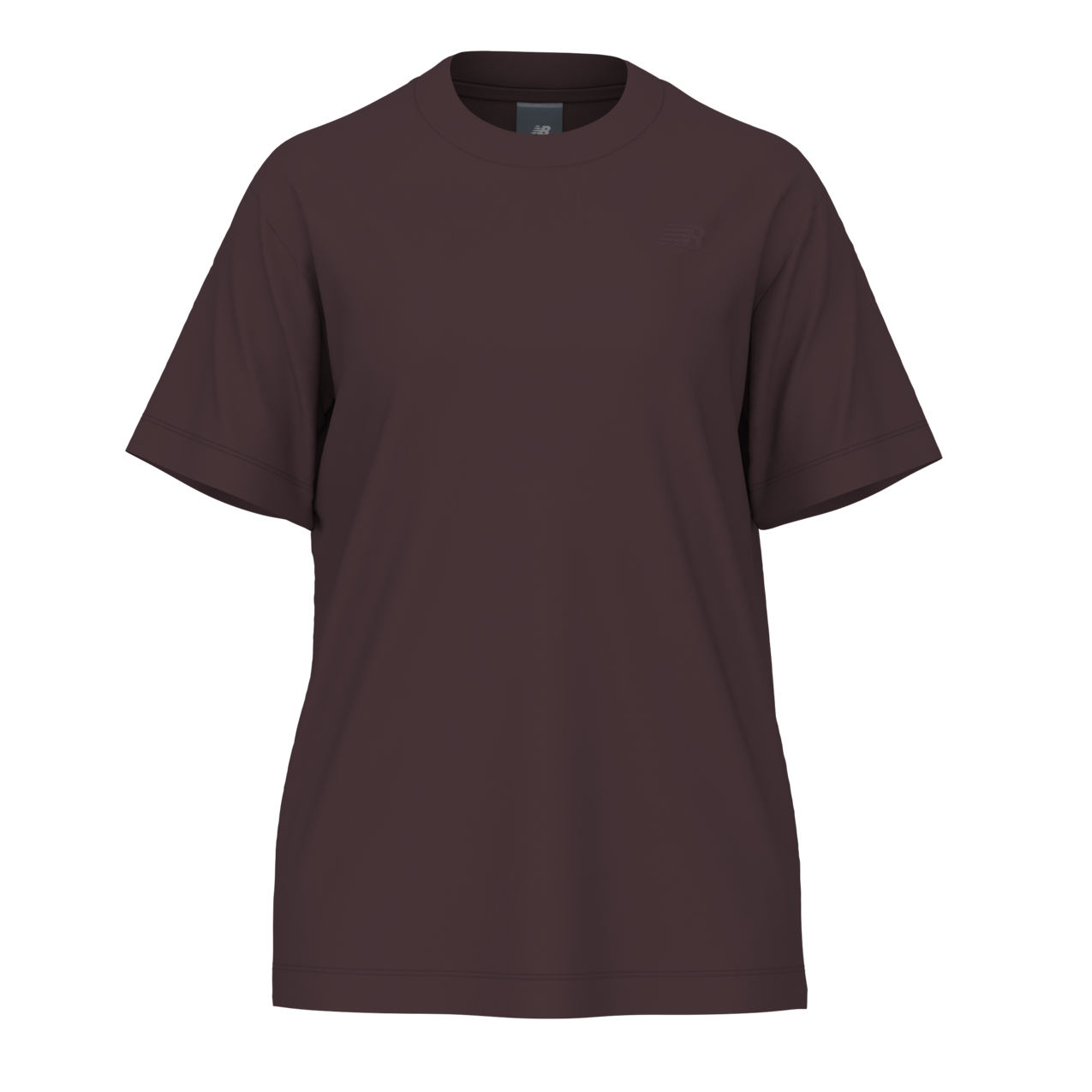 New Balance Women's Athletics Jersey T-Shirt (2026) - Cherry Leather