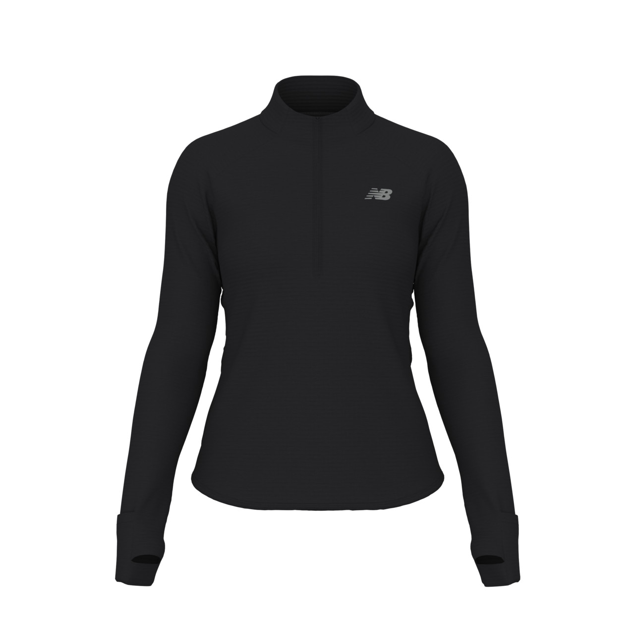 New Balance Women's RC Essential Heat Grid 1/2 Zip - Black