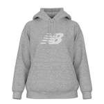 New Balance Women's Sport Fleece Logo Hoodie - Grey