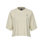 New Balance Women's Raglan Oversized T-Shirt - Angora