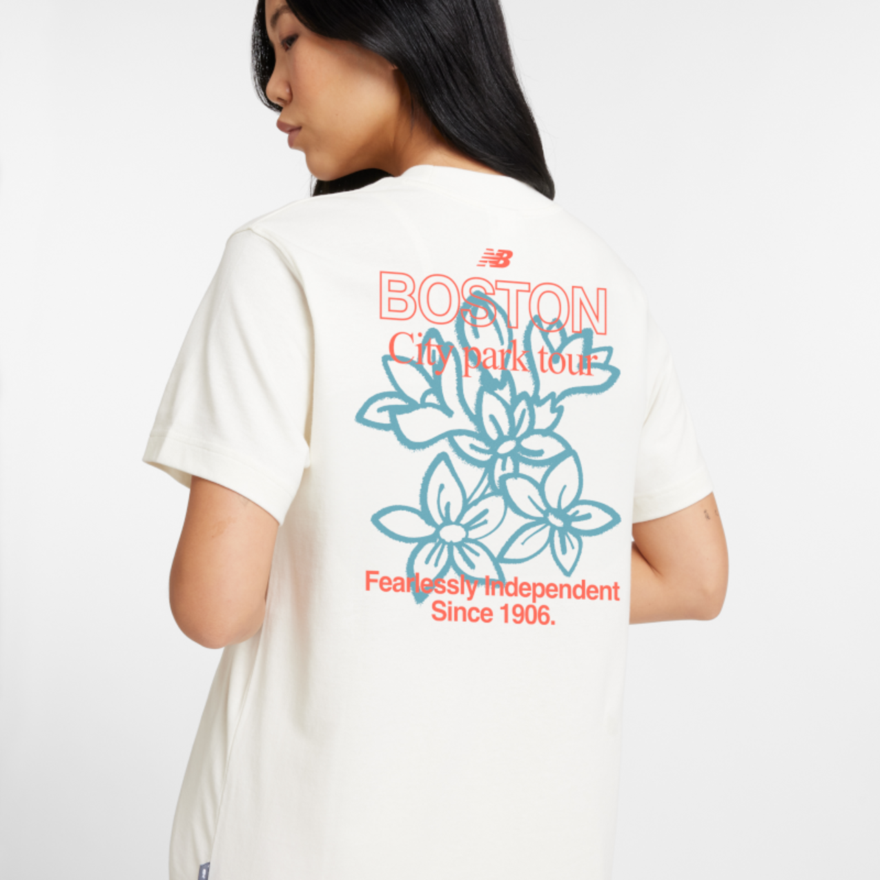 New Balance Women's Boston City Run Relaxed T-Shirt