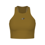 New Balance Women's RC Elite Storage Crop Tank - Basil Oil