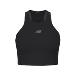 New Balance Women's RC Elite Storage Crop Tank - Black