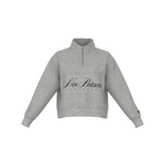 New Balance Women's Trackside Fleece 1/4 Zip - Boylston Grey Heather