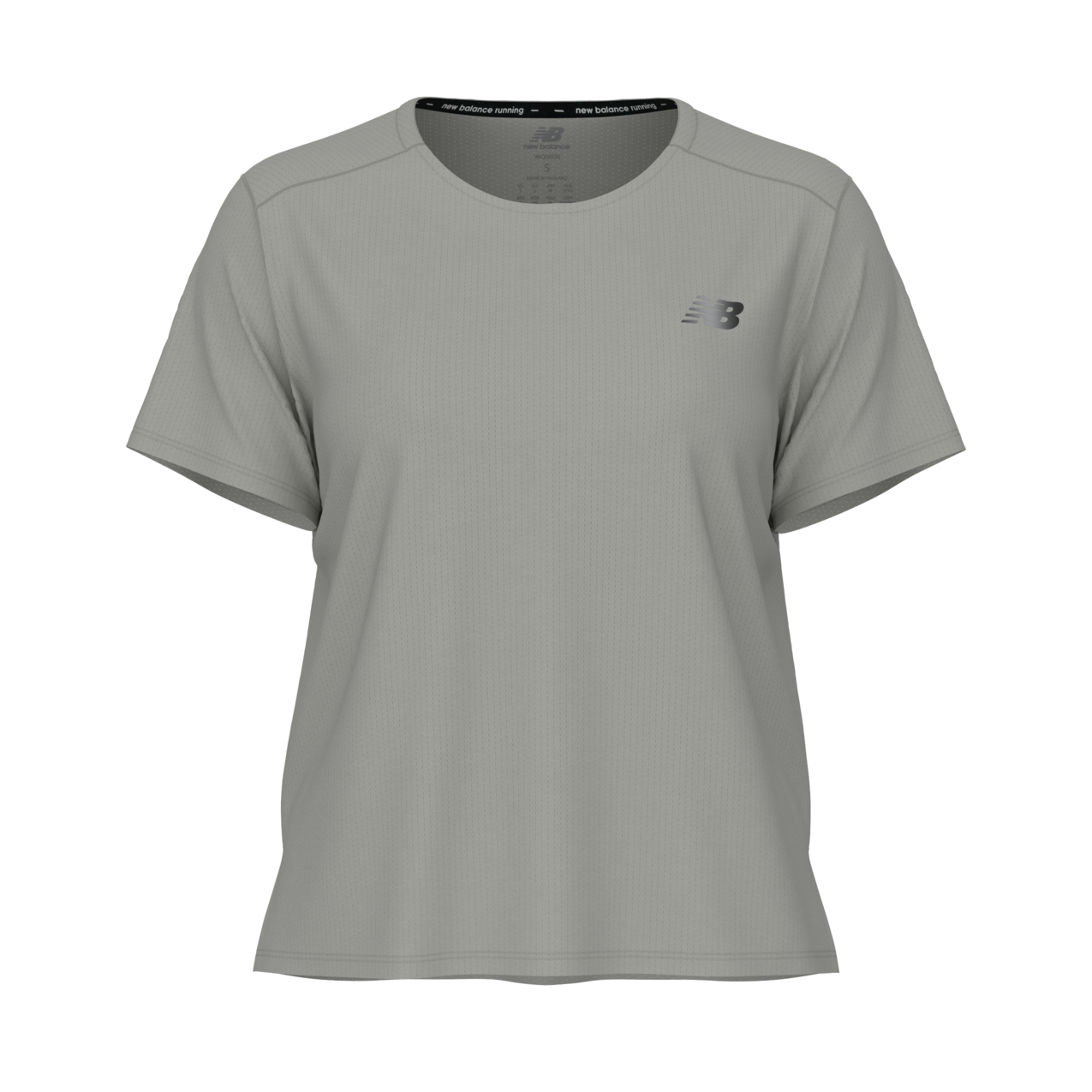 New Balance Women's RC Essential T-Shirt - Boylston Grey Heather