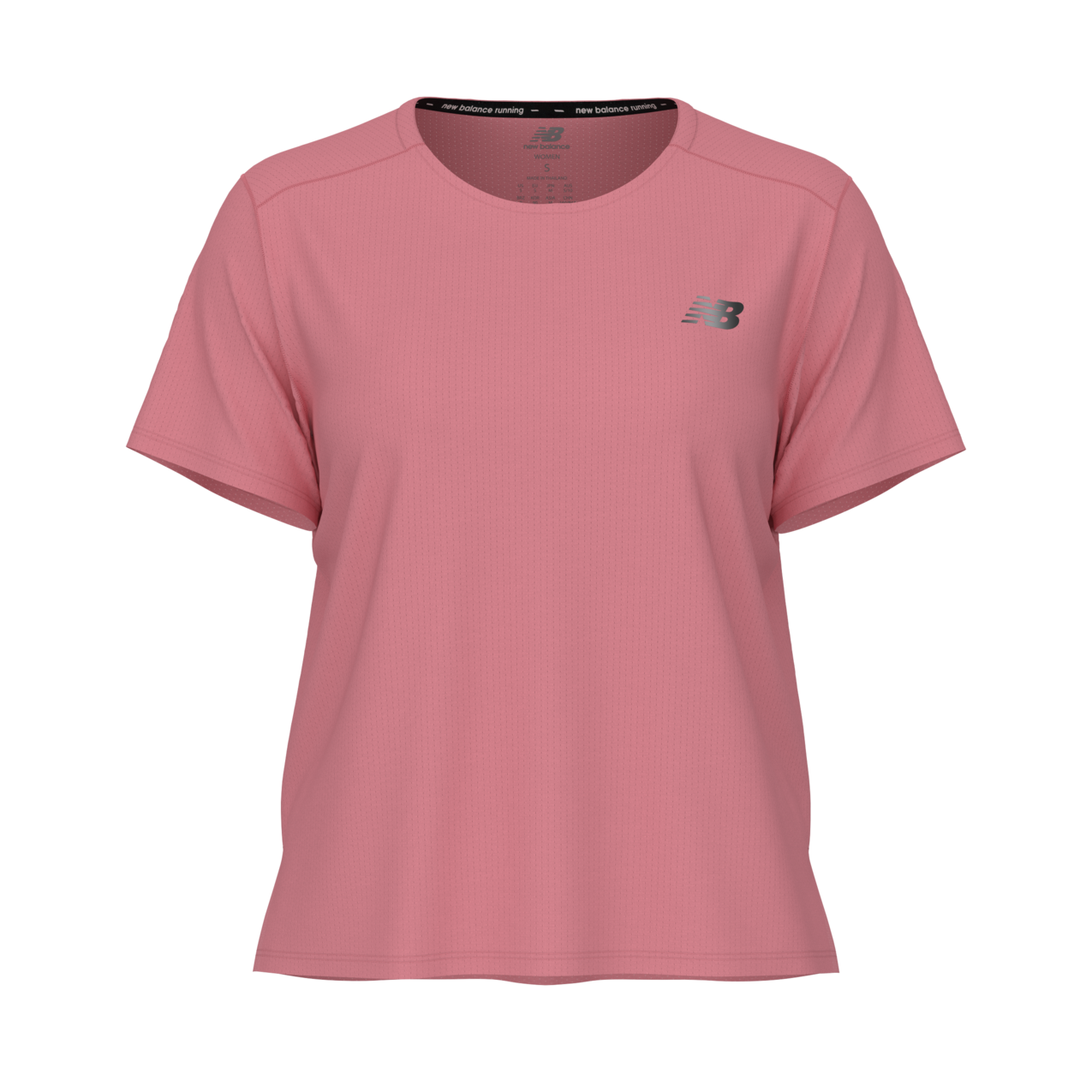 New Balance Women's RC Essential T-Shirt - Pink Light Heather