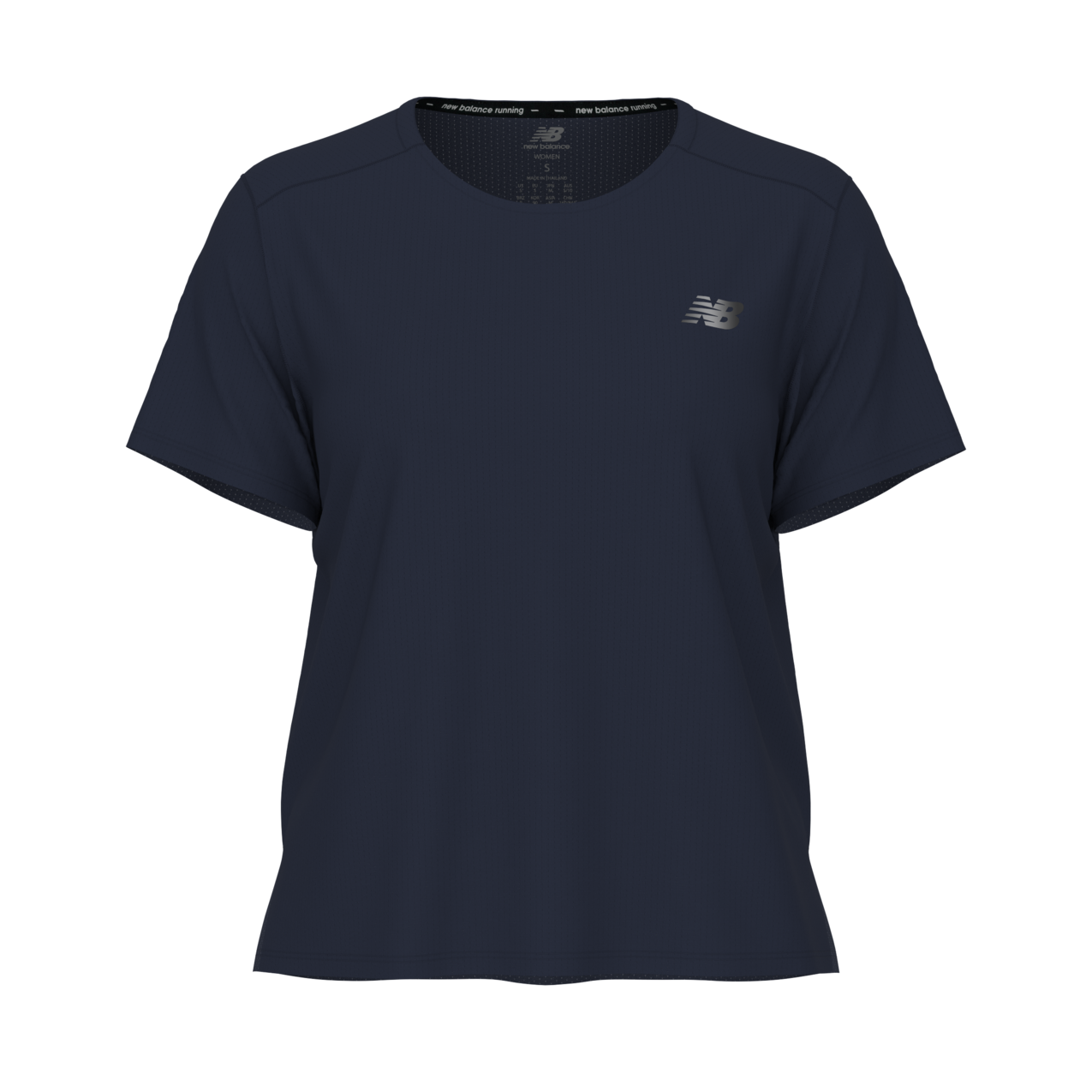 New Balance Women's RC Essential T-Shirt - Team Navy Heather
