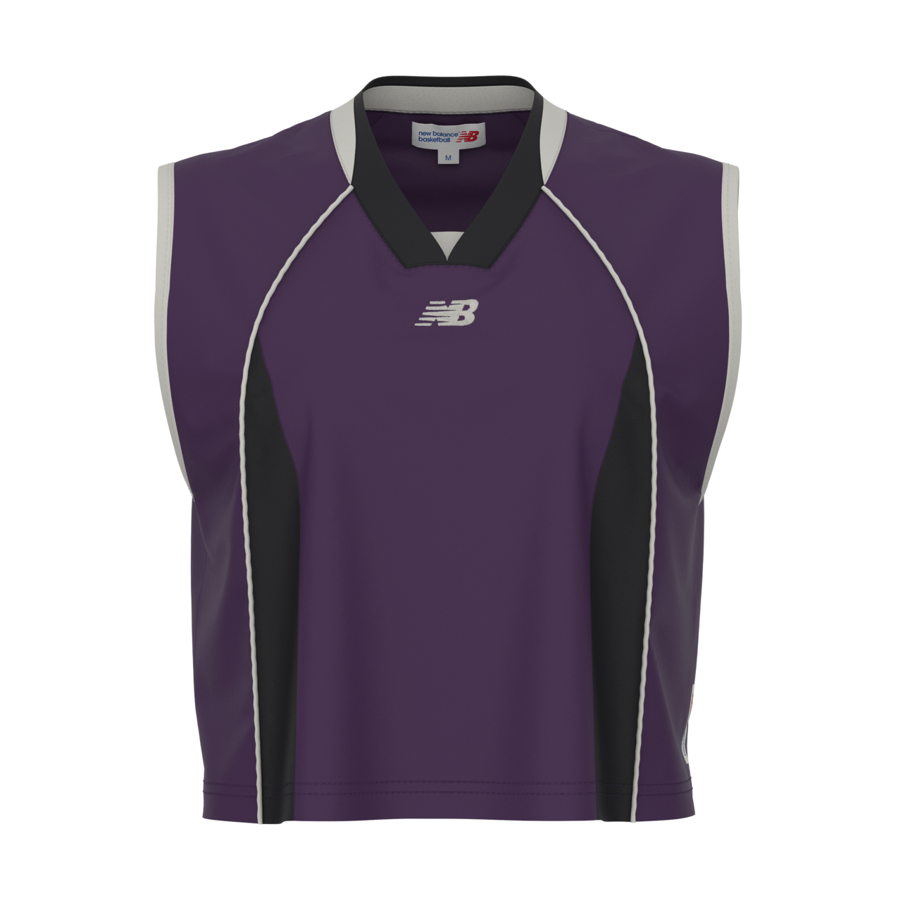 New Balance Women's Basketball Cropped Shooting Top