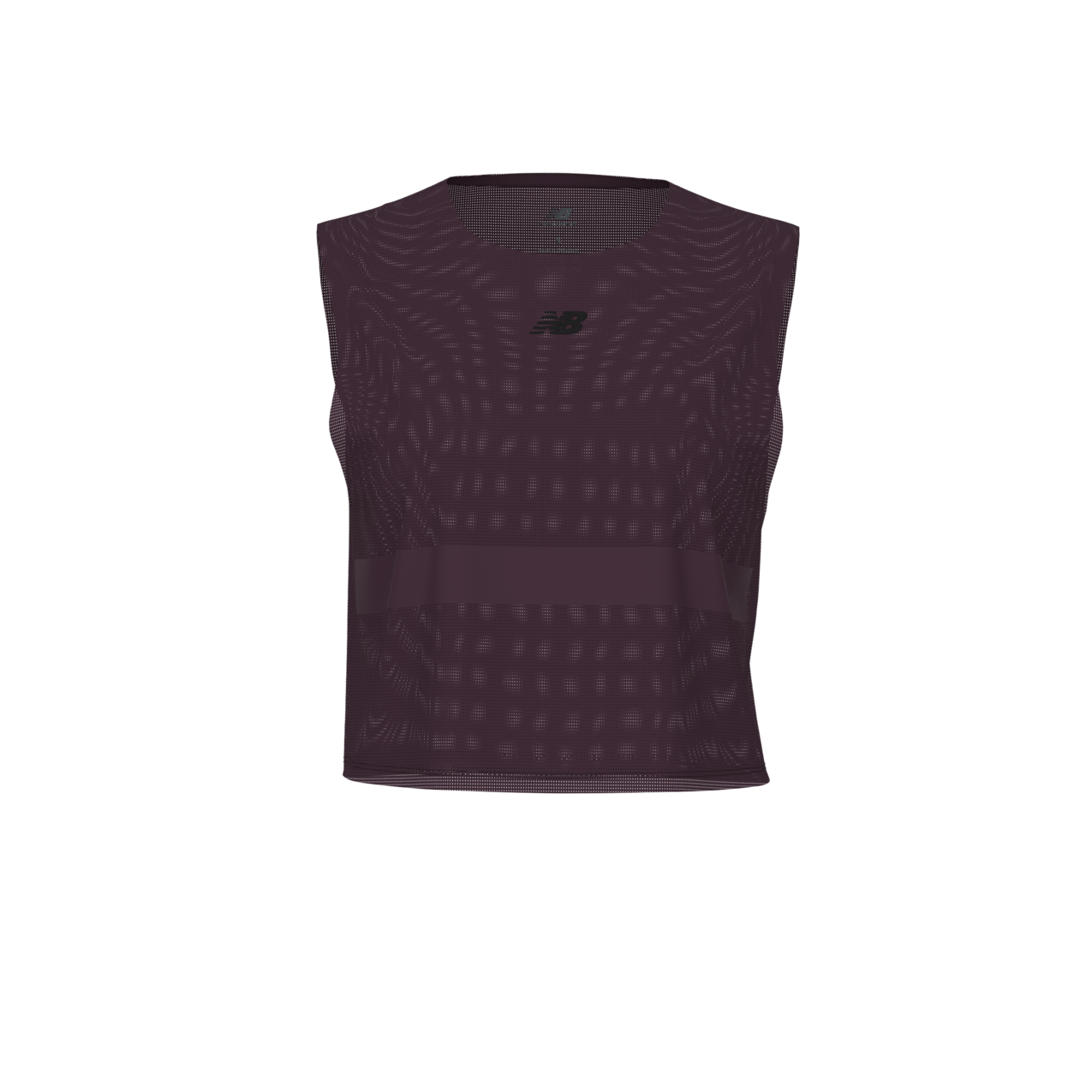 New Balance Women's RC Jacquard Tank - Black Ruby