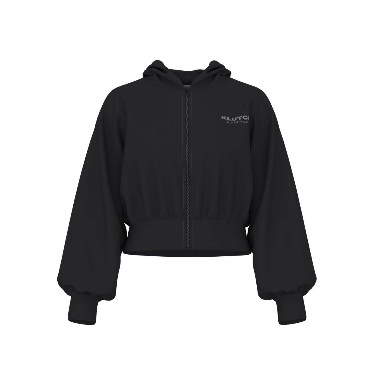 New Balance Women's Klutch Athletics French Terry Full Zip - Black