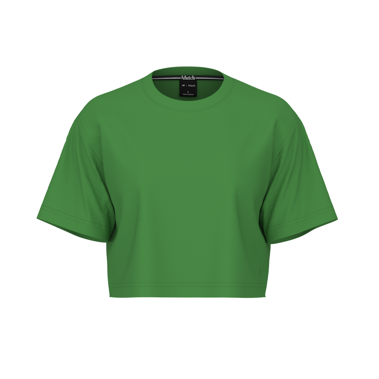 New Balance Women's Klutch Athletics Versatile Crop - Grass Green