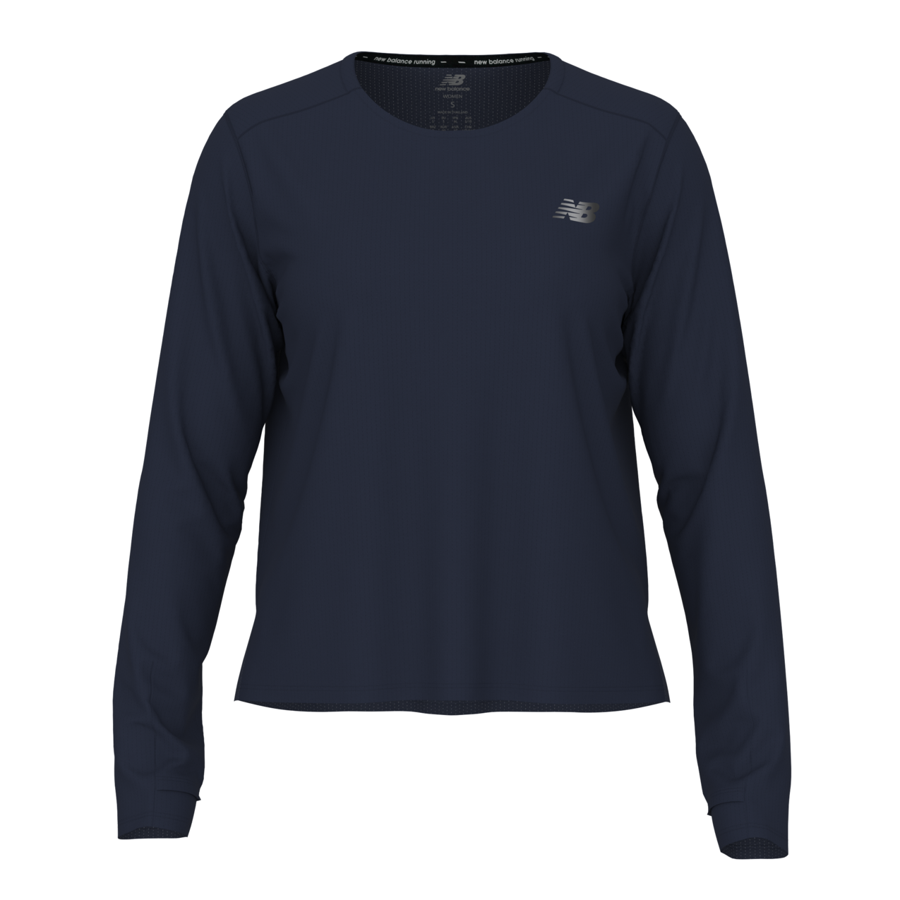 New Balance Women's RC Essential Long Sleeve - Team Navy Heather
