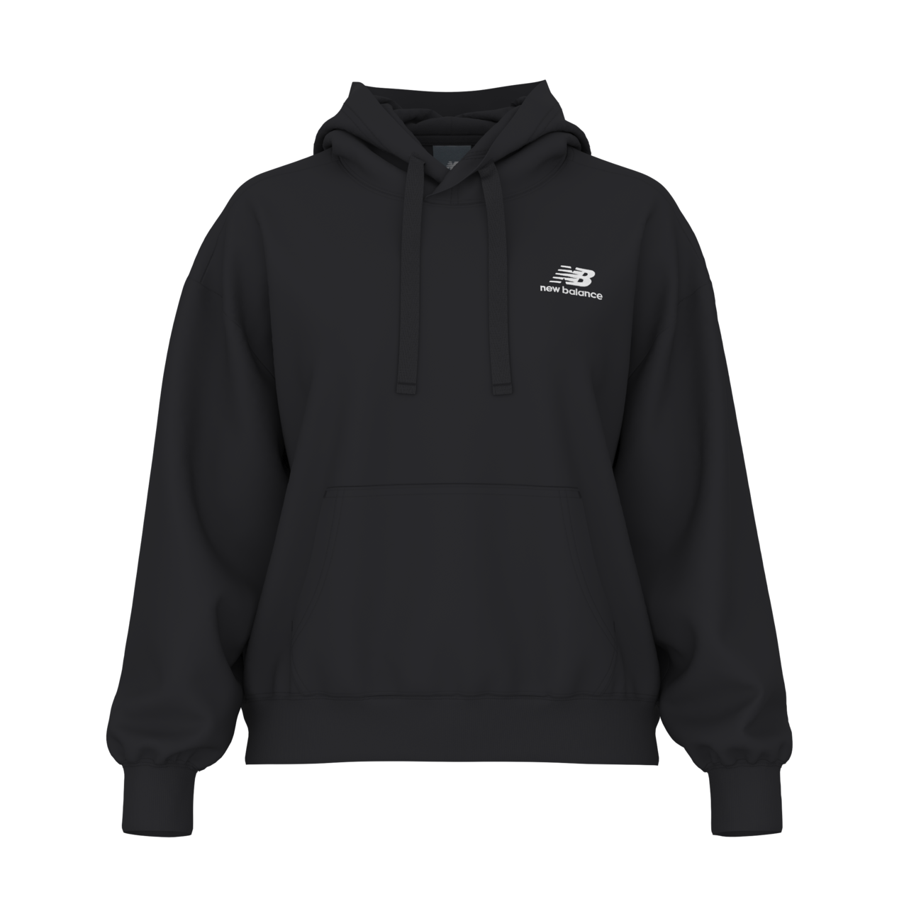 New Balance Women's Athletics Fleece Hoodie - Black