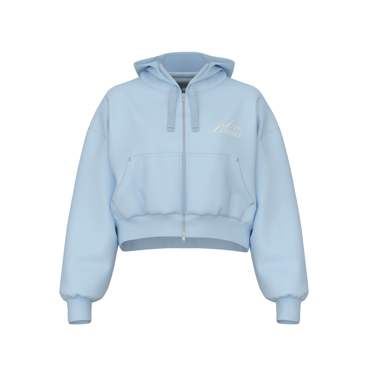 New Balance Women's Trackside Fleece Full Zip - Oxygen