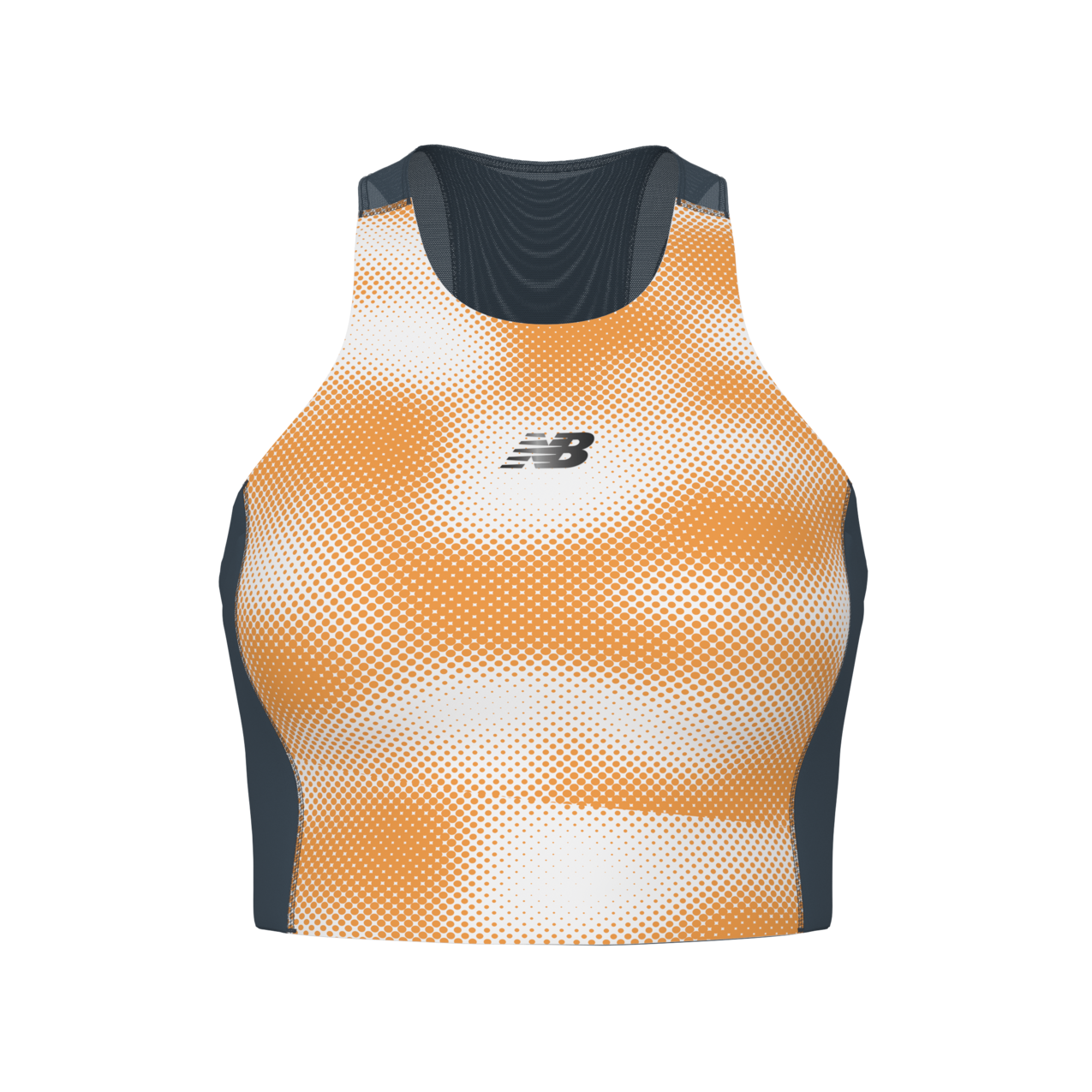 New Balance Women's RC Elite Printed Storage Crop Tank - Hot Spot