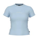 New Balance Women's Trackside Fitted T-Shirt - Oxygen