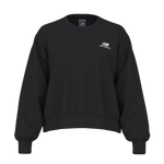 New Balance Women's Athletics Fleece Crew - Black