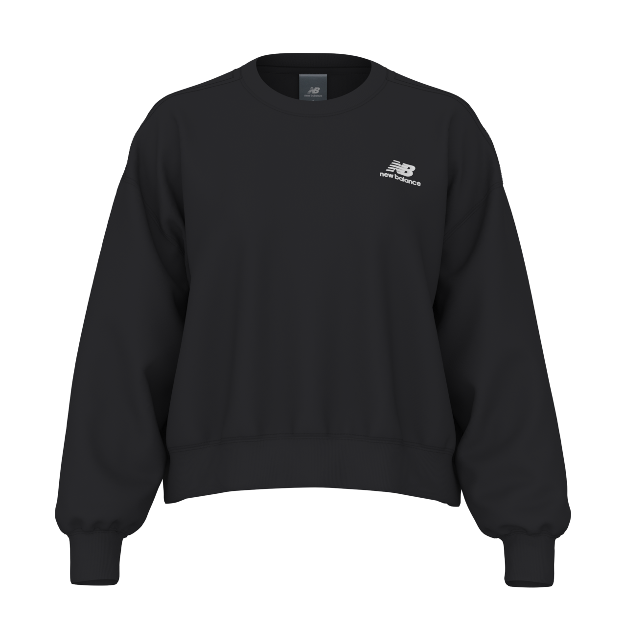New Balance Women's Athletics Fleece Crew - Black