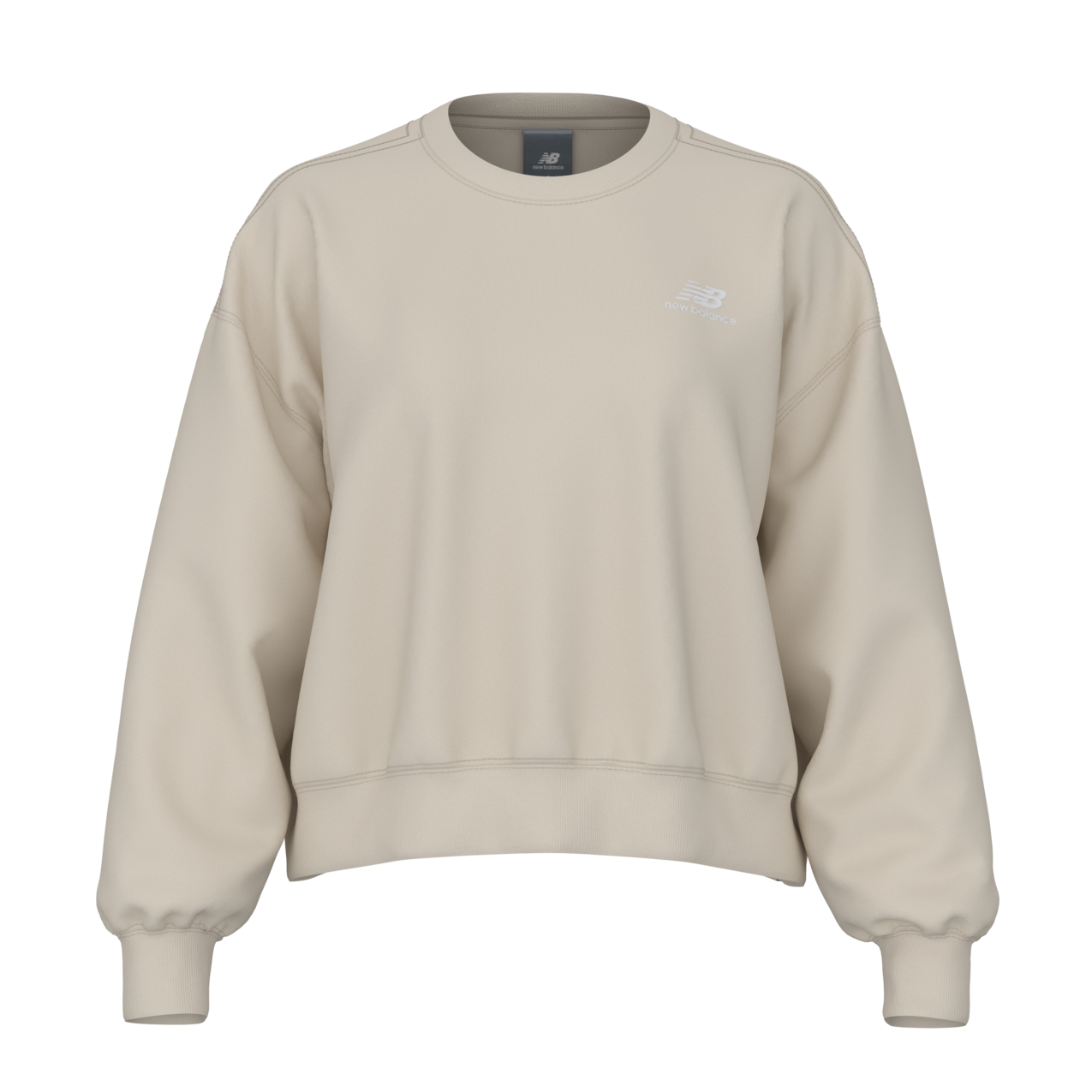 New Balance Women's Athletics Fleece Crew - Linen