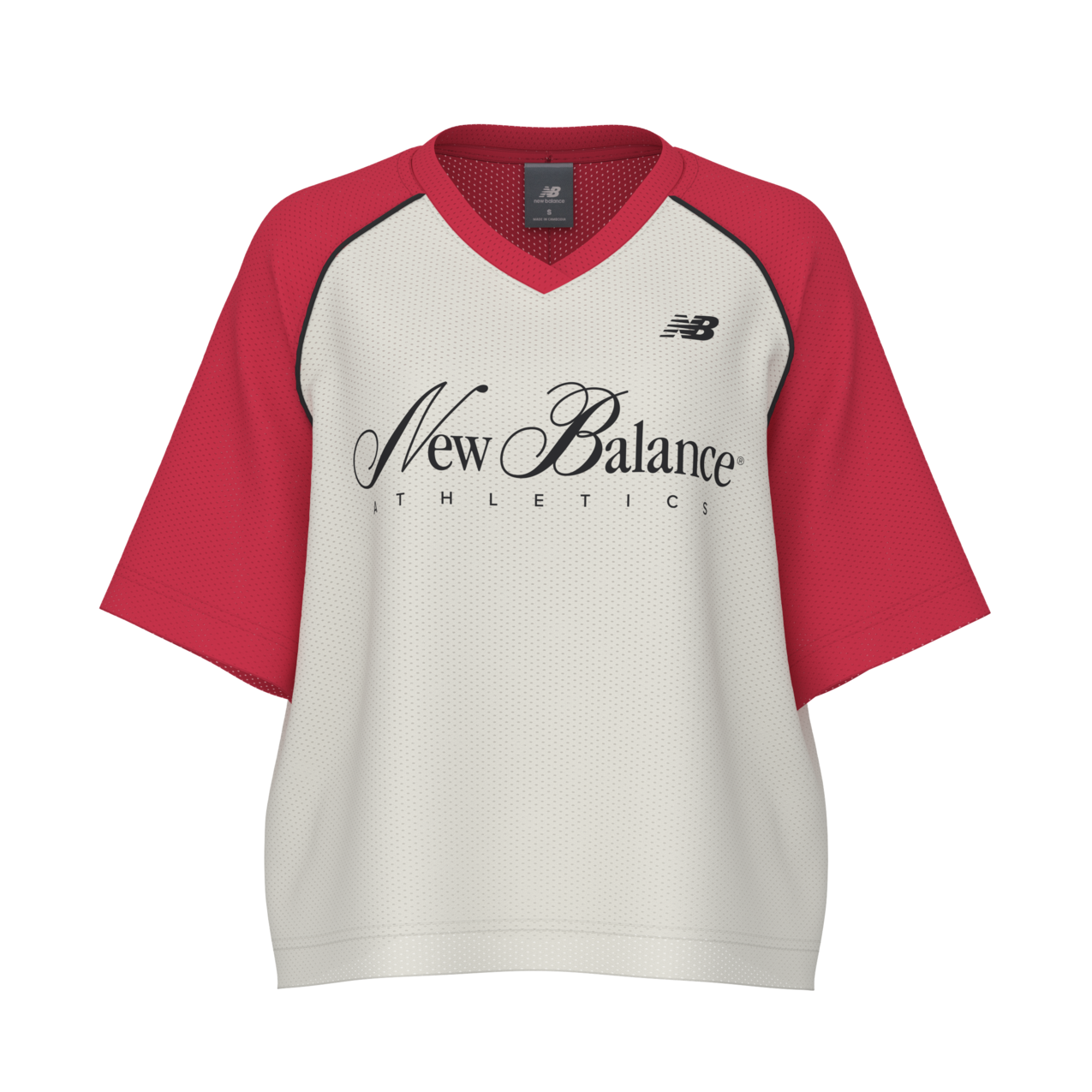 New Balance Women's Trackside Jersey - Cherry Blast