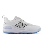 New Balance Velo v5 Turf – White/Metallic Silver (WVELO4DL)