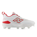 New Balance Velo v5 Turf – White/Team Red (WVELO6S1)
