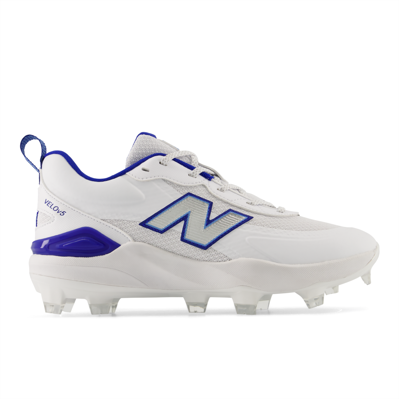 New Balance Velo v5 Turf – White/Team Royal (WVELO9RJ)