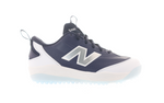 New Balance 3000v8 Jnr Turf – White/Team Navy