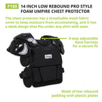 Champion Sports Pro Style Low Rebound Foam Chest Protector