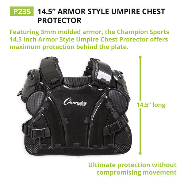 Champion Sports Armor Style Umpire Chest Protector