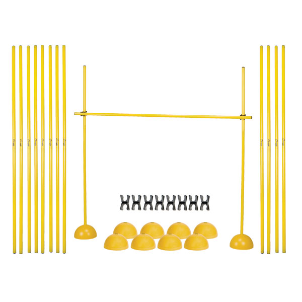Champion Sports Agility Pole Hurdle Set