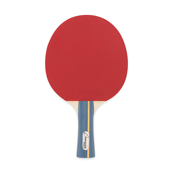 Champion Sports 7-Ply Pips-In Rubber Face Table Tennis Paddle 4-4-7