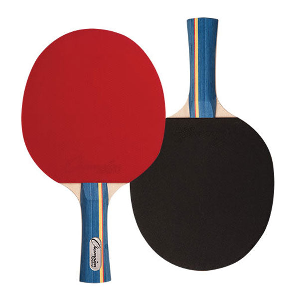 Champion Sports 7-Ply Pips-In Rubber Face Table Tennis Paddle 4-4-7