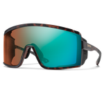 Smith Pursuit - Matte Tortoise | ChromaPop Glacier Photochromic Copper Opal Mirror
