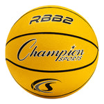 Champion Sports Size 5 Rubber Basketball - Yellow