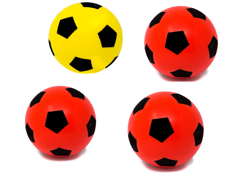 Athletic Connection Sponge Fun Size 4 Soccer Balls-Set Of 6