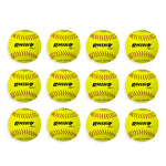 Champion Sports 11" Leather Cork Core Softball - Dozen