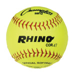 Champion Sports 12" Synthetic Leather Cork Core Softball - Dozen