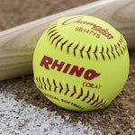 Champion Sports 11" Synthetic Leather Poly Core Softball - Dozen