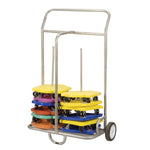 Champion Sports Scooter and Cone Storage Cart