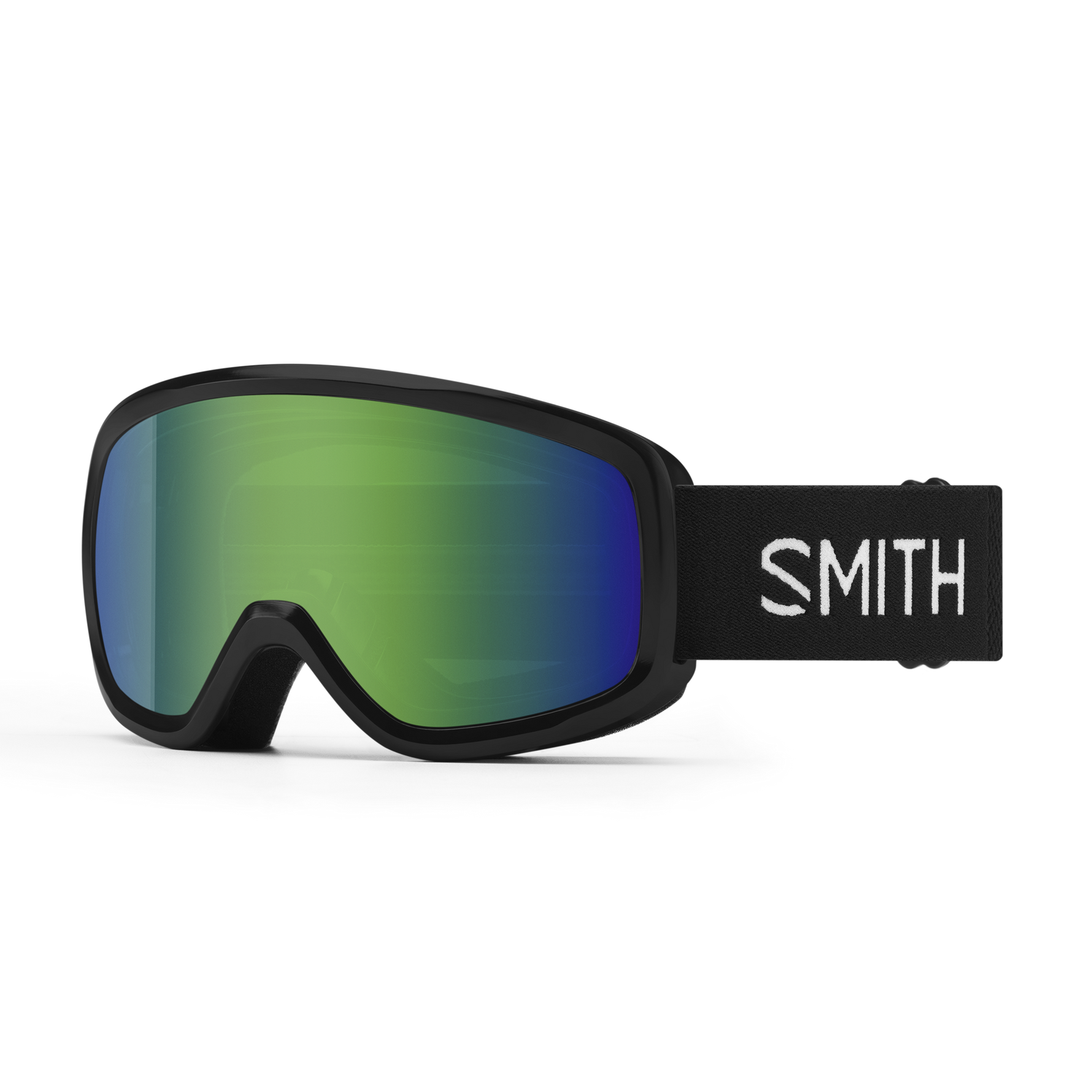 Smith Snowday - Black | Green Sol-X Mirror