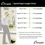 Champion Sports Licorice Speed Rope