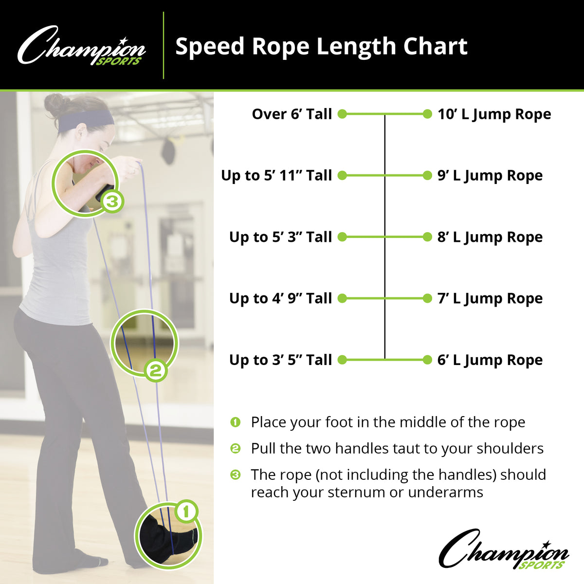 Champion Sports Licorice Speed Rope