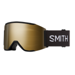 Smith Squad MAG Low Bridge Fit - Black | ChromaPop Pro Photochromic Gold Mirror